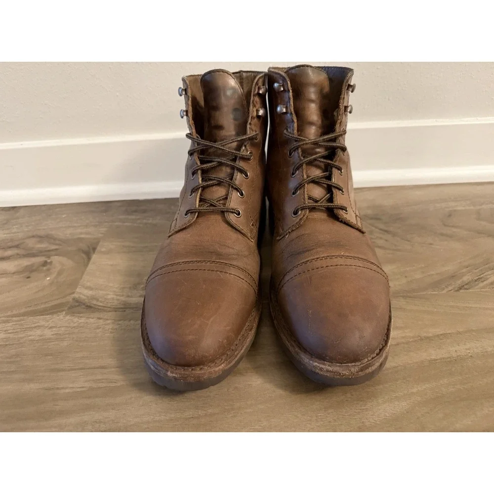 Thursday Boot Co. Brown Vibram Sole Captain Boot Size 10